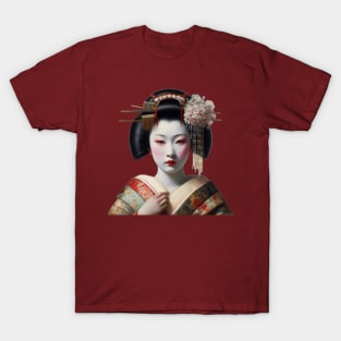 Geisha Japan Kabuki T-Shirt